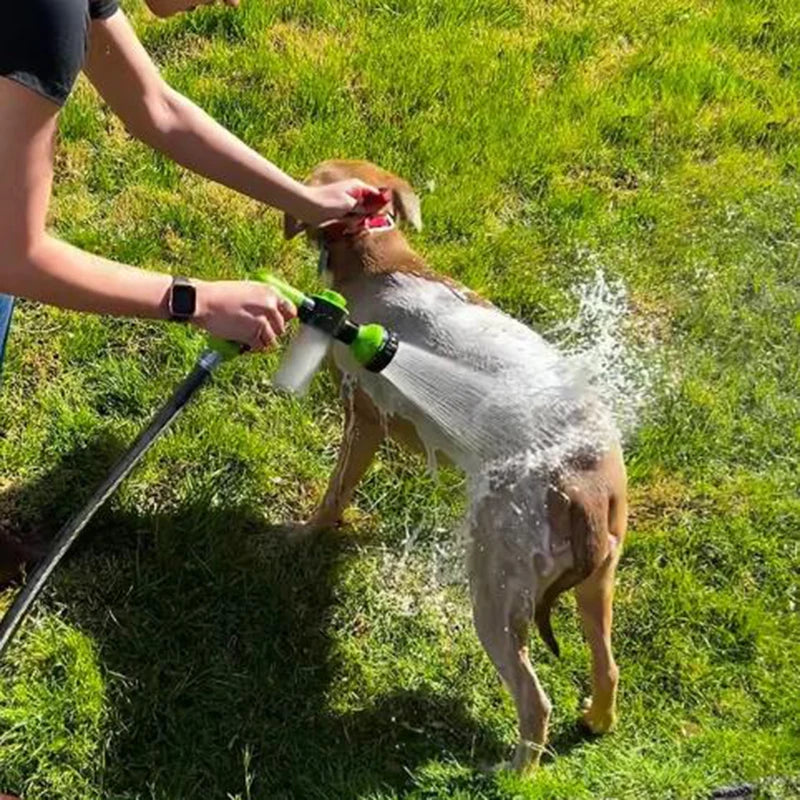 Pulverizador de água de alta pressão ajustável para lavar pet